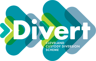 Divert Cleveland Custody Diversion Scheme logo.
